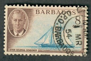 Barbados #221 used single