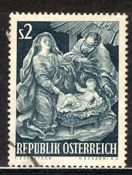 Austria 1963: Sc. # 718: O/Used Cpl. Set