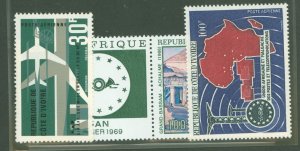 Ivory Coast #C32/34/37 Mint (NH) Single (Complete Set)