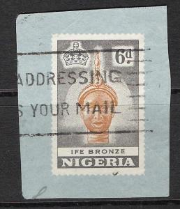 Nigeria Olokun Head Cut Square