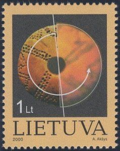 Lithuania 2000 Sc 683 1 l Advent of New Millennium