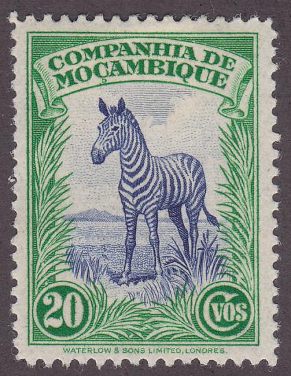 Mozambique Company 179 Zebra 1937