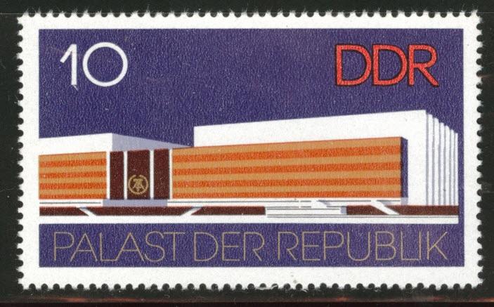 German DDR  Scott 1717 Palace of Republic 1976 MNH**