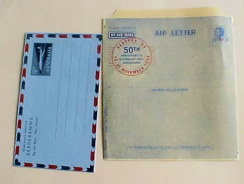 AUSTRALIA FOREIGN AIR LETTER also 1994