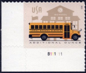 SC#5740 (Additional Ounce) School Bus Plate Single (2023) SA