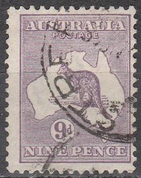 Australia #50  F-VF Used  CV $22.50  (S8487)