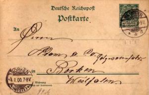 Germany, Government Postal Card