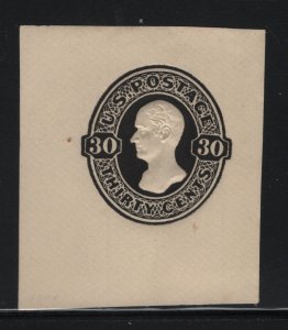 U205 XF unused cut square with nice color cv $ 70 ! see pic !