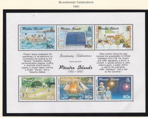 Pitcairn Islands  # 347, Bicentennial Celebrations, NH, 1/2 Cat,