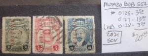 Mexico BOB Selection #O125//O128- SCV=$20.00