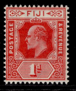 FIJI EDVII SG119, 1d red, NH MINT. Cat £23.