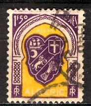 Algeria; 1947: Sc. # 214: O/Used Single Stamp