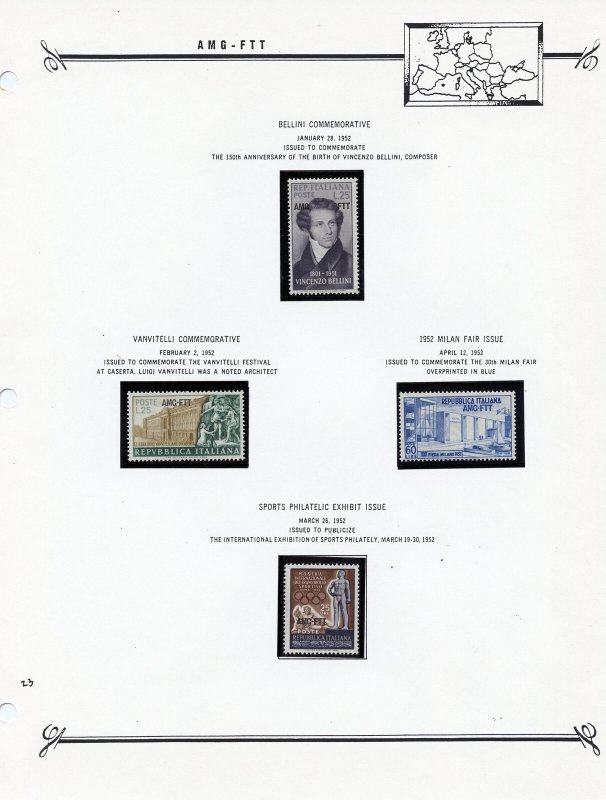 AMG FTT 1952 Issues on Bush Pages