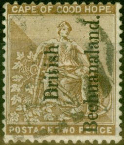 Bechuanaland 1891 2d Bistre SG32 Fine Used