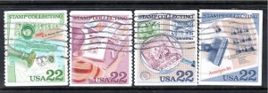 US 2198-2201 US/Sweden Stamp Collecting - Complete set