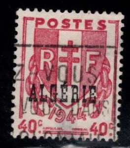 ALGERIA Scott 197 Used overprinted stamp