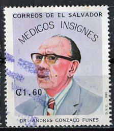 Salvador; 1992: Sc. # 1310: O/Used Single Stamp