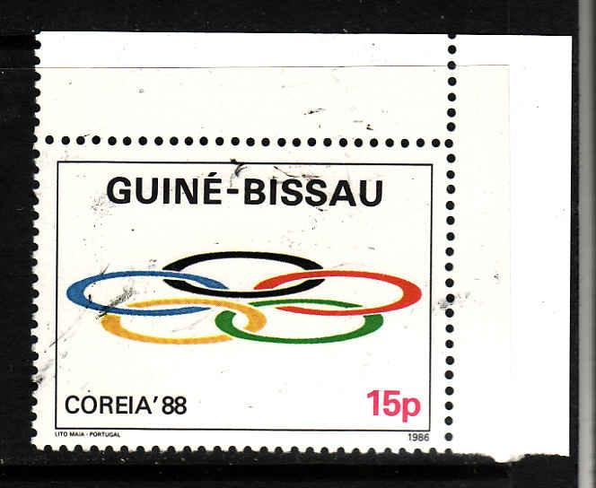 D4-Guinea-Bissau-Sc#688a-unused NH-Seoul Summer Olympics-Spo