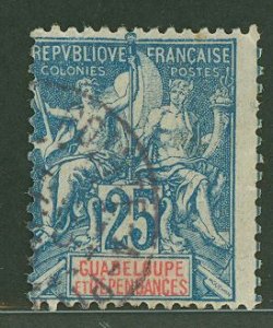 Guadeloupe #38 Used Single