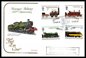 Great Britain 749-752 Trains U/A FDC
