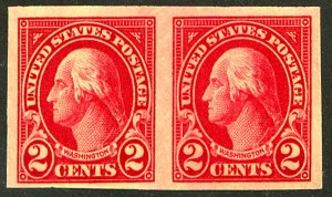 U.S. #577 MINT PAIR OG NH