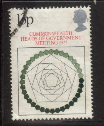 Great Britain Sc 815 1977 Commonwealth Conf stamp used