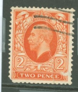 Great Britain #213b var  Single