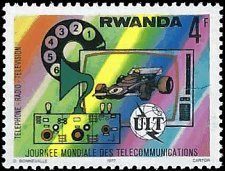 RWANDA   #813 MNH (1)