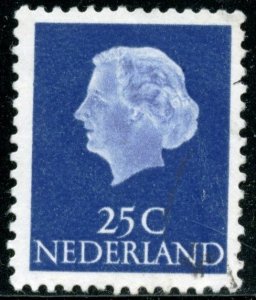 NETHERLANDS #348, USED - 1953 - NETHER044NS11