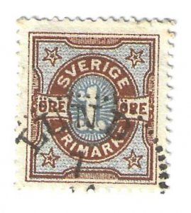 Sweden, Scott #52-55 used, CV $3.30