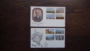 South Africa 1952 1979 FDC x 10 Painter SADIPU Tourism Harbour Painters       