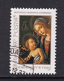 Hungary  #3276   cancelled  1990  Christmas