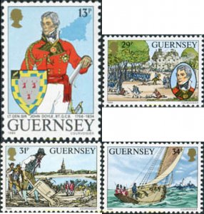 167345 MNH GUERNSEY 1984 150 ANIVERSARIO DE LA MUERTE DE JOHN DOYLE