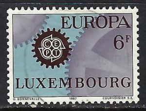 Luxembourg 450 VFU EUROPA Z8175