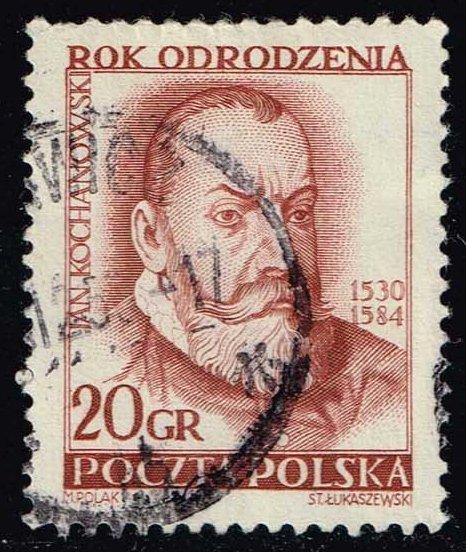 Poland #592 Jan Kochanowski; Used (0.25)