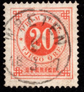 Sweden Scott 46 Used.