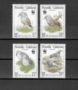 NEW CALEDONIA 1998 WWF SG 1150/1153 MNH