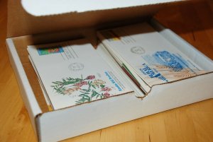 Box of First Day Covers = Large FDC COLLECTION = United States USA #2