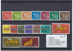 IRELAND #250-65 USED