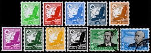 Germany Scott C46-C56 (1934) Mint/Used NH VF Complete Set, CV $343.95 C