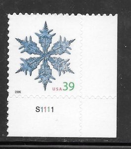 #4104 MNH Plate # Single