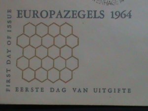 ​NETHELAND-1964 SC#428-9 FDC- EUROPA'64 MNH FDC VF. WE SHIP TO WORLD WIDE