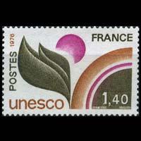 FRANCE 1976 - Scott# 2o19 Leaf 1.4f NH