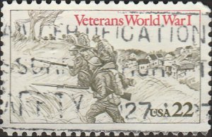 # 2154 USED WORLD WAR 1 VETERANS