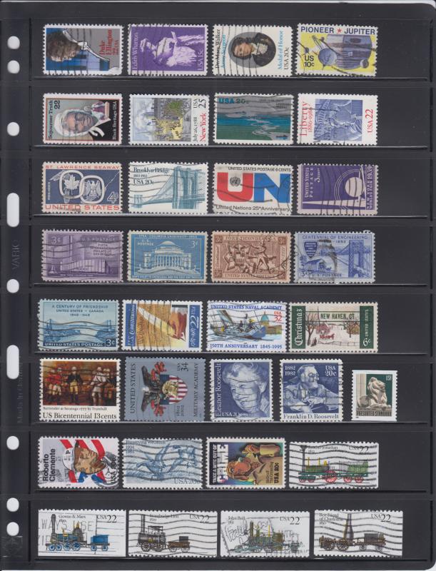 Stamp Collection U.S. Used State & Federal Revenues - United Nations Mint N/H