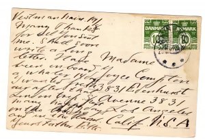 FAROE ISLANDS  VESTMANHAVN  1935 THORSHAVN  PICTURE CARD  TO USA