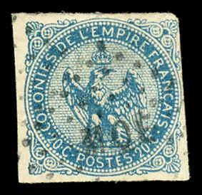 French Colonies 4 Used