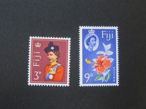 Fiji 1863 Sc 178,180 MH