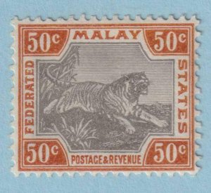 MALAYA 25a  MINT HINGED OG * NO FAULTS EXTRA FINE! - MTQ