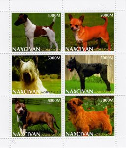 Naxcivan 1999 (Local Stamp Issues)  DOGS Sheet (6) Perforated MNH